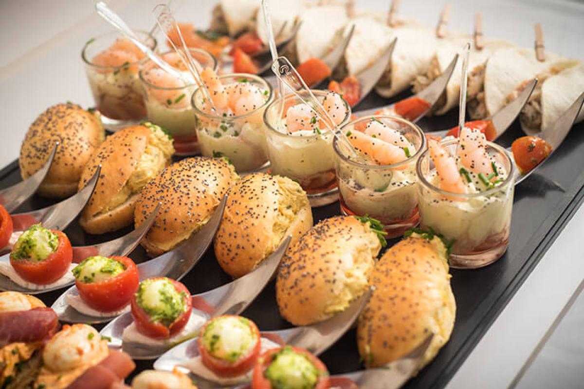 Réalisation de buffet et cocktails